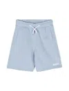 Bosswear Logo-print Jersey Shorts In Blue