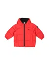 Bosswear Logo-print Padded Jacket In Red