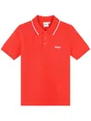 Bosswear Logo-print Polo Shirt In 红色