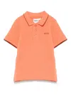Bosswear Logo-print Polo Shirt In Orange