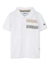 Bosswear Logo-print Polo Shirt In White