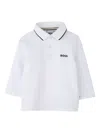 Bosswear Logo-print Polo Shirt In White