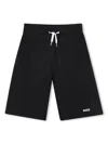 Bosswear Logo-print Cotton Shorts In Black
