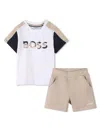 Bosswear Logo-print Shorts (set Of Two) In 白色