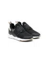 Bosswear Logo-print Slip-on Sneakers In Black