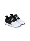 Bosswear Logo-print Slip-on Sneakers In Blue