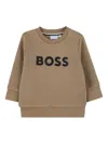 Bosswear Logo-print Sweatshirt In Brown