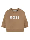 Bosswear Logo-print Sweatshirt In Brown
