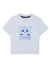 Bosswear Logo-print T-shirt And Shorts Set In Blue