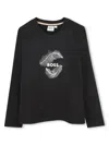 Bosswear Logo-print T-shirt In Black