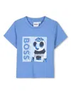 Bosswear T-shirt Mit Logo-print In Blau
