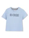 Bosswear Logo-print T-shirt In Blau