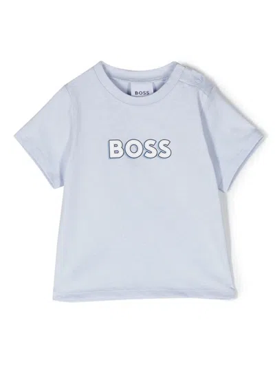 Bosswear Babies' Short Sleeve T-shirt In Blue