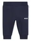 Bosswear Logo-print Track Pants In Blue