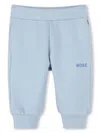 Bosswear Logo-print Track Pants In Blue