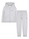 Bosswear Logo-print Tracksuit Set In Gray