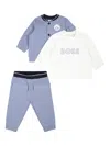 Bosswear Logo-print Tracksuit Set In Blue