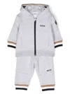 Bosswear Logo-print Tracksuit Set In Grey