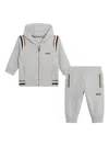 Bosswear Logo-print Tracksuit Set In Grey