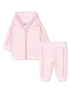Bosswear Logo-print Tracksuit Set In Pink