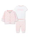 Bosswear Logo-print Tracksuit Set In Pink