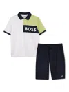 Bosswear Logo-print Tracksuit Set In White