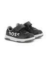 Bosswear Logo-print Trainers In Gray