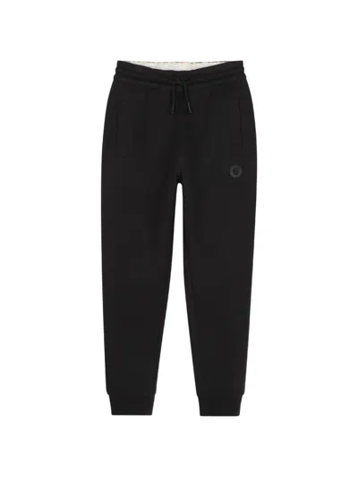 Bosswear Kids' Logo-patch Track Pants In Black