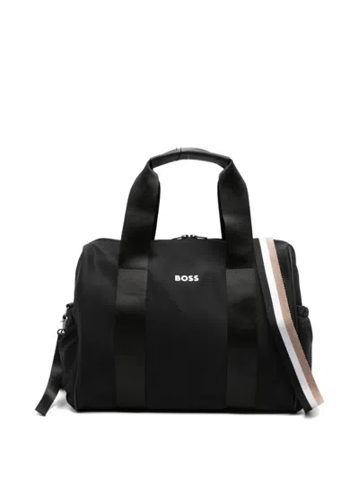 Bosswear Logo-print Changing Bag In Black