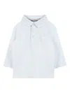 Bosswear Long-sleeve Polo Shirt In Blue