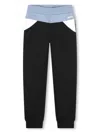 Bosswear Loog-print Track Pants In Black