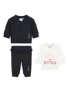 Bosswear Lurex-detailing Tracksuit In Multi
