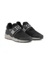 Bosswear Mesh-panel Slip-on Sneakers In Black