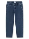 Bosswear Mid-rise Straight-leg Jeans In Blue