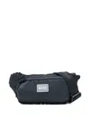 Bosswear Monogram-pattern Belt Bag In Blue