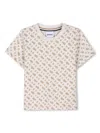 Bosswear Monogram-pattern T-shirt In Neutrals