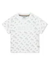 Bosswear Monogram-print Cotton T-shirt In White