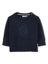 Bosswear Monogram-print Jumper In 蓝色