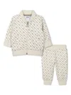 Bosswear Monogram Tracksuit Set In Neutrals
