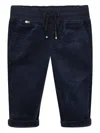 Bosswear Navy Corduroy Trousers In Blue