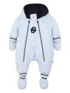 Bosswear Padded Hooded Snowsuit In White