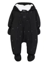 Bosswear Padded Zip-up Snowsuit In Black