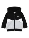 Bosswear Panelled Hoodie In Black