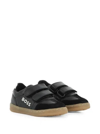 Bosswear Babies' Panelled Touch-strap Sneakers In Multi