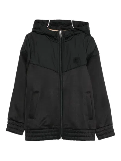 Bosswear Kids' Panelled Track Jacket In Black