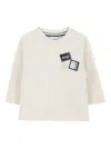 Bosswear Patch-embellished Long-sleeve T-shirt In White