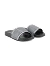 Bosswear Patterned Slides In Black