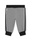 Bosswear Pied-de-poule Track Pants In Black