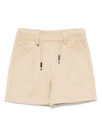 Bosswear Babies' Pleated Shorts In Neutrals
