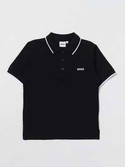 Bosswear Polo Shirt Boss Kidswear Kids Color Black